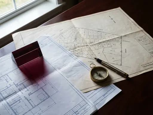 Kadastro harita blueprint görseli