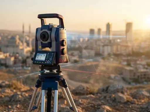 Çakırbey Harita Total Station ölçüm ekipmanı